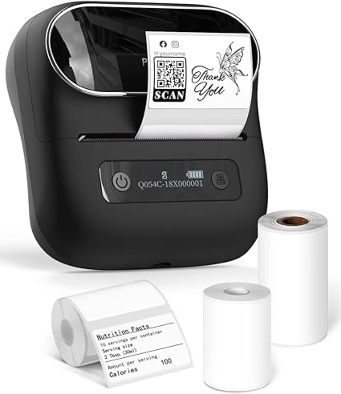 Phomemo®- M220 Portable Label Maker For Small Business | 3" Barcode / Sticker Maker Machine